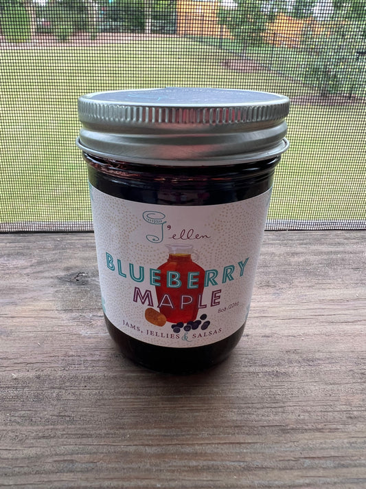 Blueberry Maple Jam - – Juicy Blueberries with a Cozy Maple Warmth