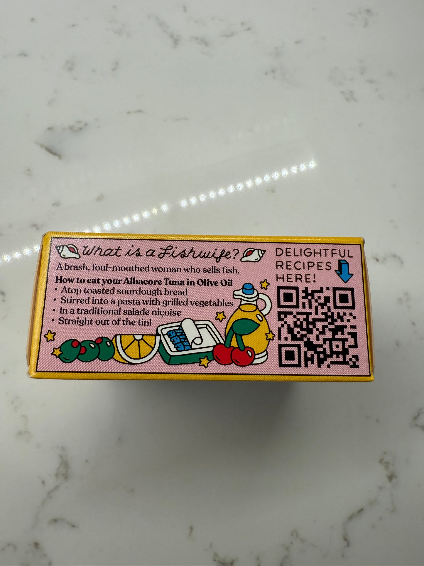 Fishwife's Albacore Tuna packed in Spanish olive oil