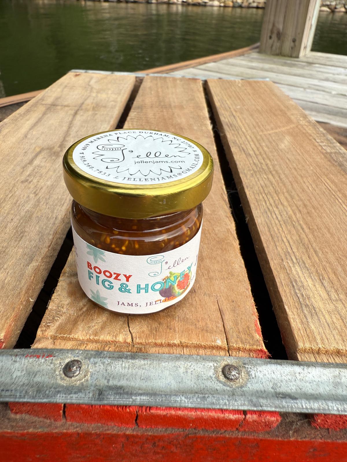 Boozy Fig Honey Jam – Earthy, Elegant, and Lightly Sweet