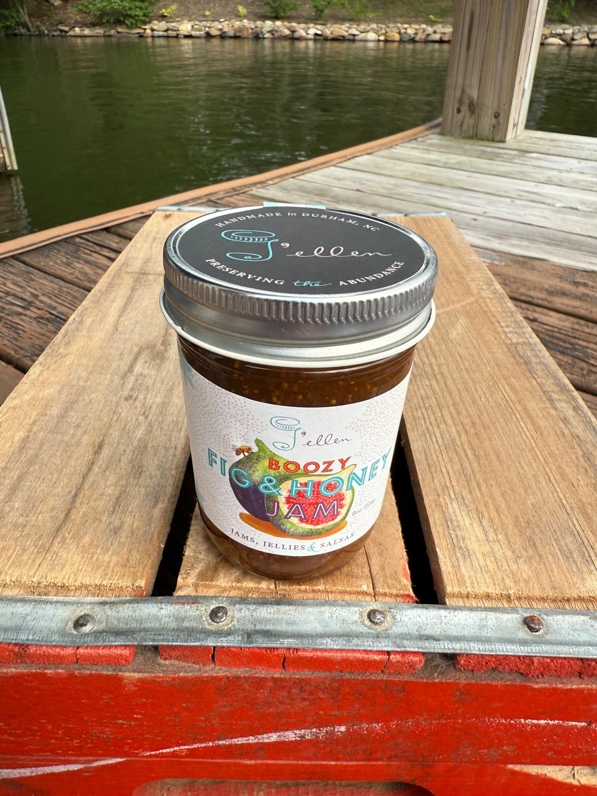 Boozy Fig Honey Jam – Earthy, Elegant, and Lightly Sweet