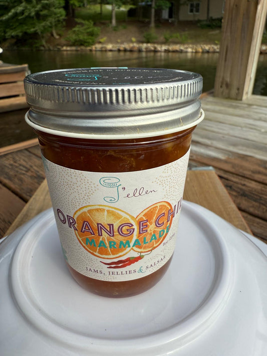 Orange Marmalade With Red Chilies