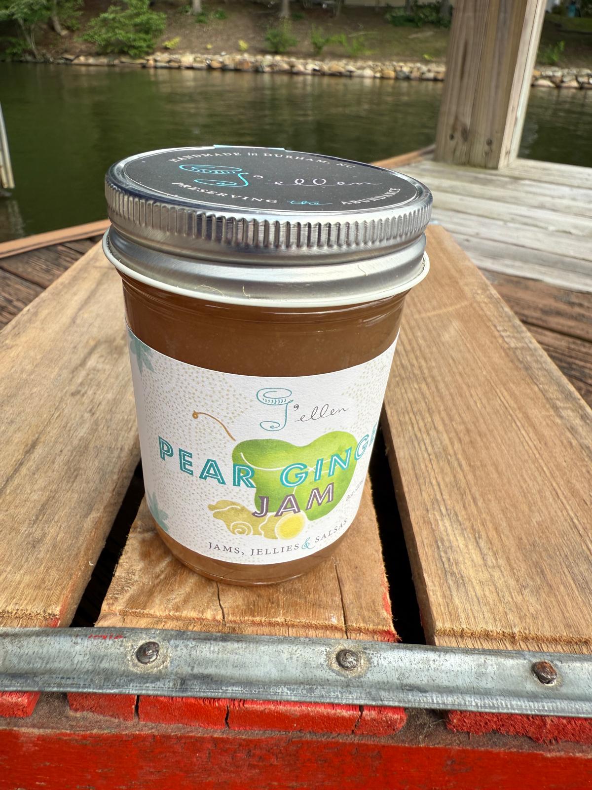 Pear Ginger Jam – Delicate Pear Sweetness with a Warm Ginger Kick