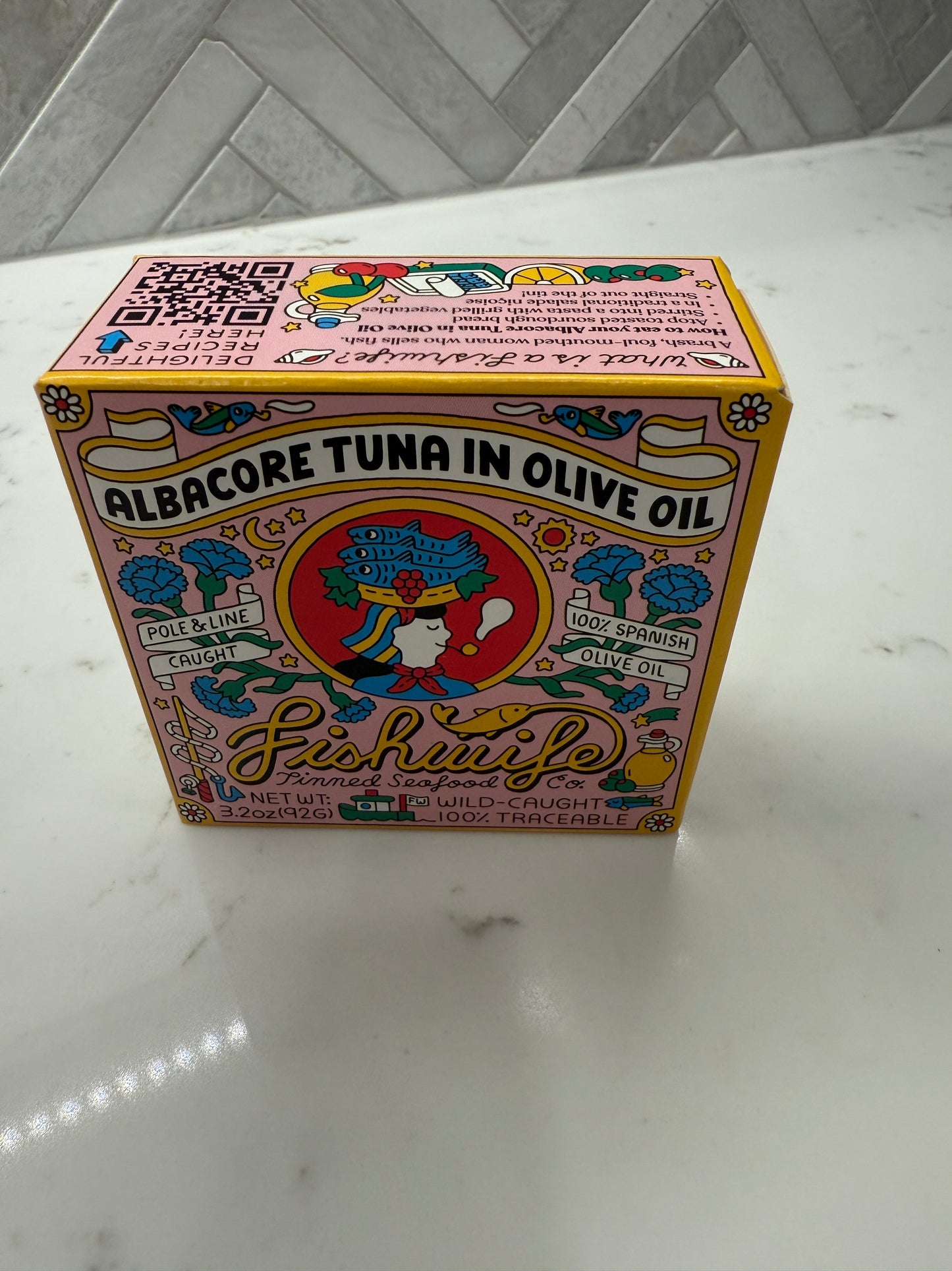 Fishwife's Albacore Tuna packed in Spanish olive oil