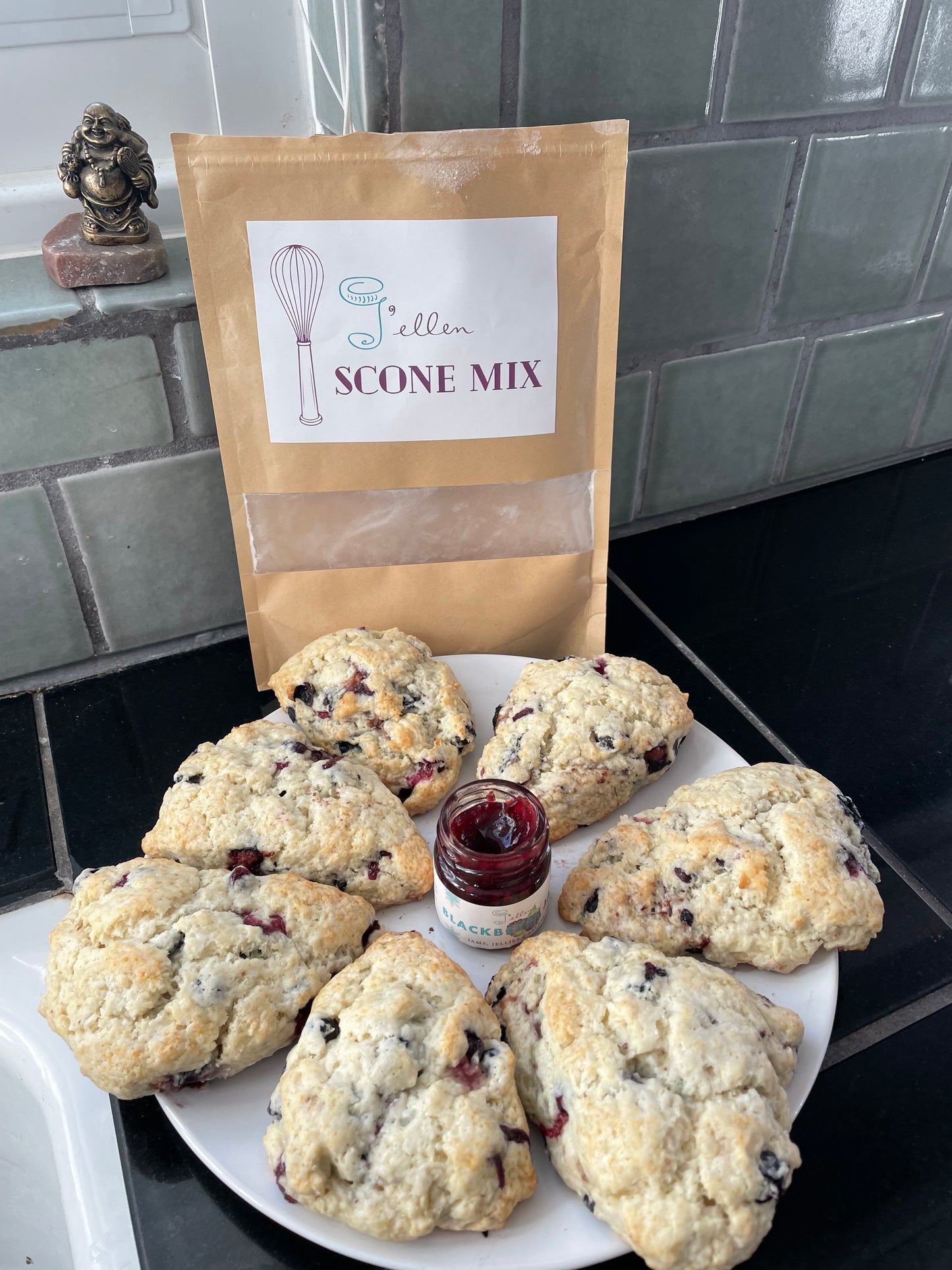 J'ellen Scone Mix - Buttery, Fluffy, and Perfectly Simple to Bake